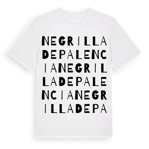 Negrilla de Palencia ordlek t-shirt – ekologisk bomull t-shirt från Pinshirt