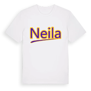 Neila baseball t-shirt – ekologisk bomull t-shirt från Pinshirt