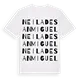 Neila de San Miguel ordlek t-shirt