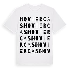 Noviercas ordlek t-shirt – ekologisk bomull t-shirt från Pinshirt