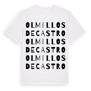 Olmillos de Castro ordlek t-shirt – ekologisk bomull t-shirt från Pinshirt
