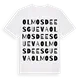 Olmos de Esgueva ordlek t-shirt