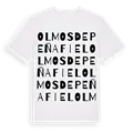 Olmos de Peñafiel ordlek t-shirt