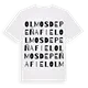 Olmos de Peñafiel ordlek t-shirt