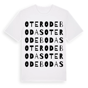 Otero de Bodas ordlek t-shirt – ekologisk bomull t-shirt från Pinshirt