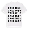 Otero de Herreros ordlek t-shirt