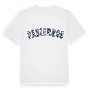 Padiernos college t-shirt – ekologisk bomull t-shirt från Pinshirt