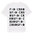 Padiernos ordlek t-shirt