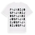 Pajarejos ordlek t-shirt