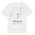 Pajares de la Laguna karta t-shirt