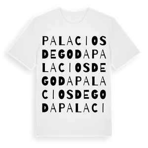 Palacios de Goda ordlek t-shirt – ekologisk bomull t-shirt från Pinshirt