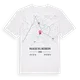 Palacios del Arzobispo karta t-shirt