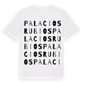Palaciosrubios ordlek t-shirt