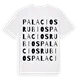 Palaciosrubios ordlek t-shirt