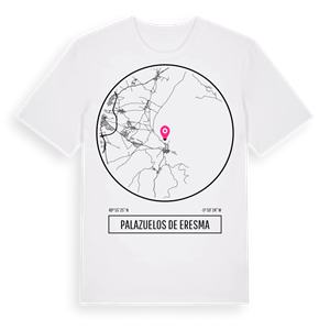 Palazuelos de Eresma t-shirt – ekologisk bomull t-shirt från Pinshirt