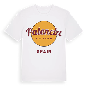 Palencia cirkel t-shirt – ekologisk bomull t-shirt från Pinshirt