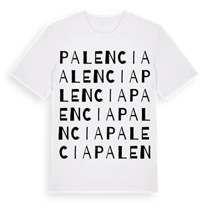 Palencia ordlek t-shirt – ekologisk bomull t-shirt från Pinshirt