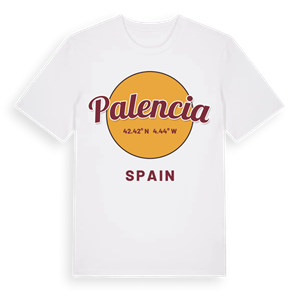 Palencia cirkel t-shirt – ekologisk bomull t-shirt från Pinshirt