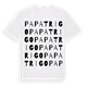 Papatrigo ordlek t-shirt