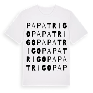 Papatrigo ordlek t-shirt – ekologisk bomull t-shirt från Pinshirt