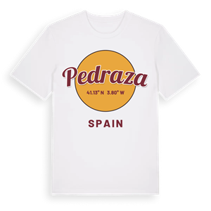 Pedraza cirkel t-shirt – ekologisk bomull t-shirt från Pinshirt