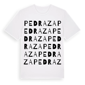 Pedraza ordlek t-shirt – ekologisk bomull t-shirt från Pinshirt