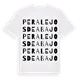 Peralejos de Abajo ordlek t-shirt