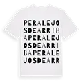 Peralejos de Arriba ordlek t-shirt
