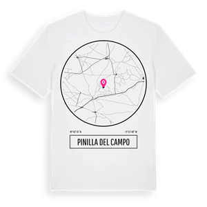 Pinilla del Campo t-shirt – ekologisk bomull t-shirt från Pinshirt