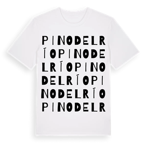 Pino del Río ordlek t-shirt – ekologisk bomull t-shirt från Pinshirt