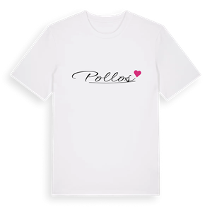 Pollos hjärta t-shirt – ekologisk bomull t-shirt från Pinshirt