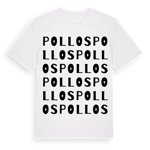 Pollos ordlek t-shirt – ekologisk bomull t-shirt från Pinshirt