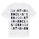 Quintanar de la Sierra ordlek t-shirt