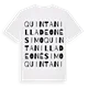 Quintanilla de Onésimo ordlek t-shirt