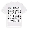 Quintanilla de Onsoña ordlek t-shirt
