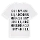 Quintanilla de Onsoña ordlek t-shirt