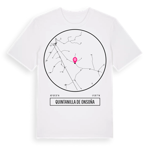 Quintanilla de Onsoña t-shirt – ekologisk bomull t-shirt från Pinshirt