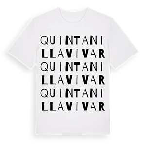 Quintanilla Vivar ordlek t-shirt – ekologisk bomull t-shirt från Pinshirt