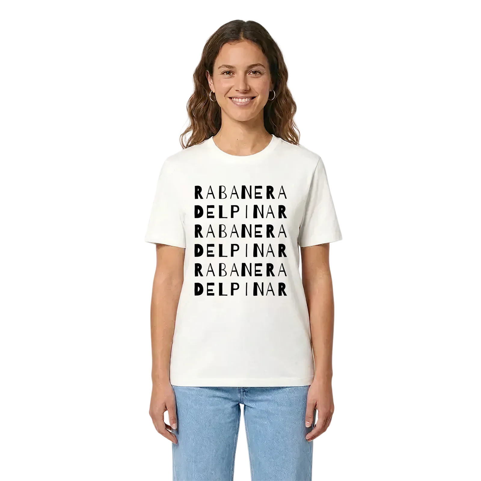 Rabanera del Pinar ordlek t-shirt – White, i miljö