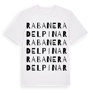 Rabanera del Pinar ordlek t-shirt – ekologisk bomull t-shirt från Pinshirt