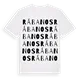 Rábanos ordlek t-shirt