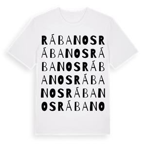 Rábanos ordlek t-shirt – ekologisk bomull t-shirt från Pinshirt