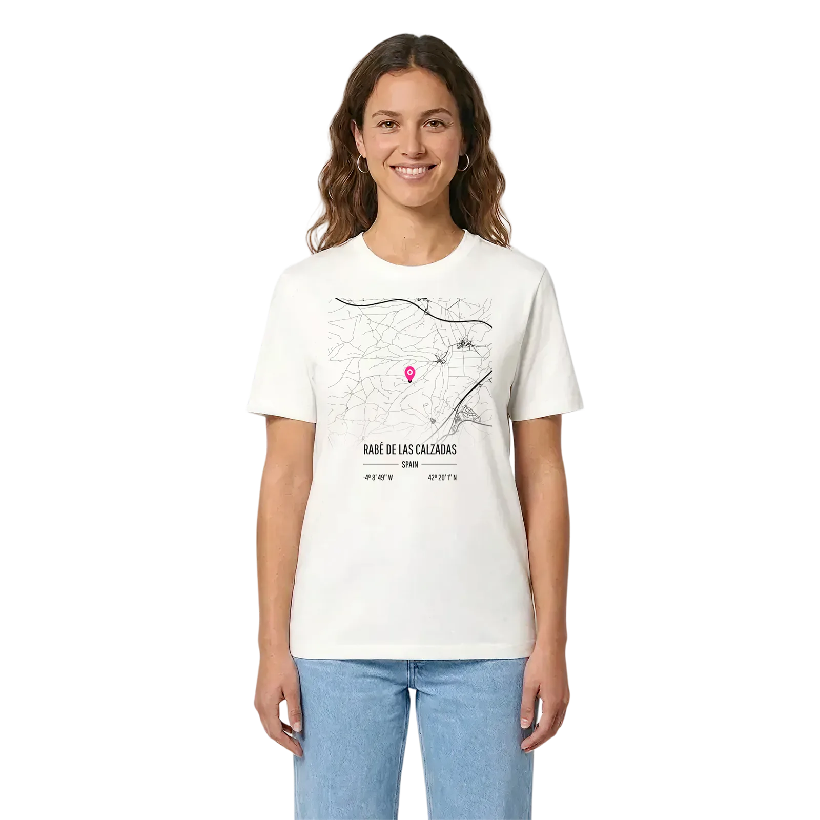 Rabé de las Calzadas karta t-shirt – White, i miljö