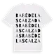 Rabé de las Calzadas ordlek t-shirt