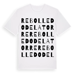 Rebolledo de la Torre ordlek t-shirt – ekologisk bomull t-shirt från Pinshirt
