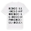 Redecilla del Campo ordlek t-shirt