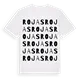Rojas ordlek t-shirt