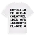 Royuela de Río Franco ordlek t-shirt