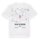 Salas de Bureba karta t-shirt