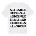 Salas de Bureba ordlek t-shirt
